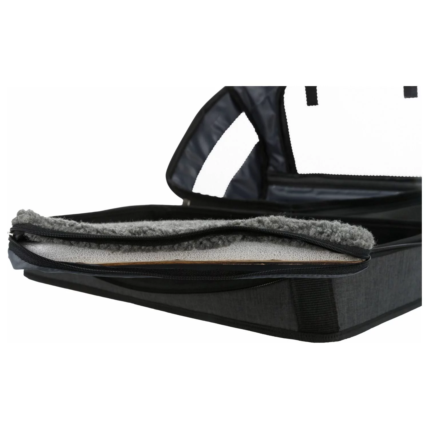 Trixie Hondentas Holly - Hondendraagtas - 30x30x50 Cm Zwart Grijs - Afbeelding 7