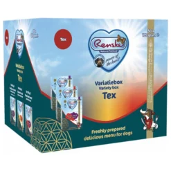 Renske Variatiebox Tex - Hondenvoer - Eend Kip Rund 30x185 G Glutenvrij