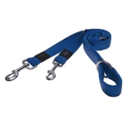 Rogz Utility Multilijn - Hondenriem - 180x1.6 Cm Blauw M