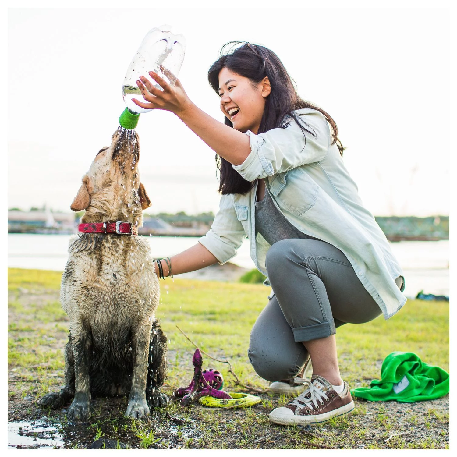 Kurgo Mud Dog Shower - Hondendouche - Groen - Afbeelding 8