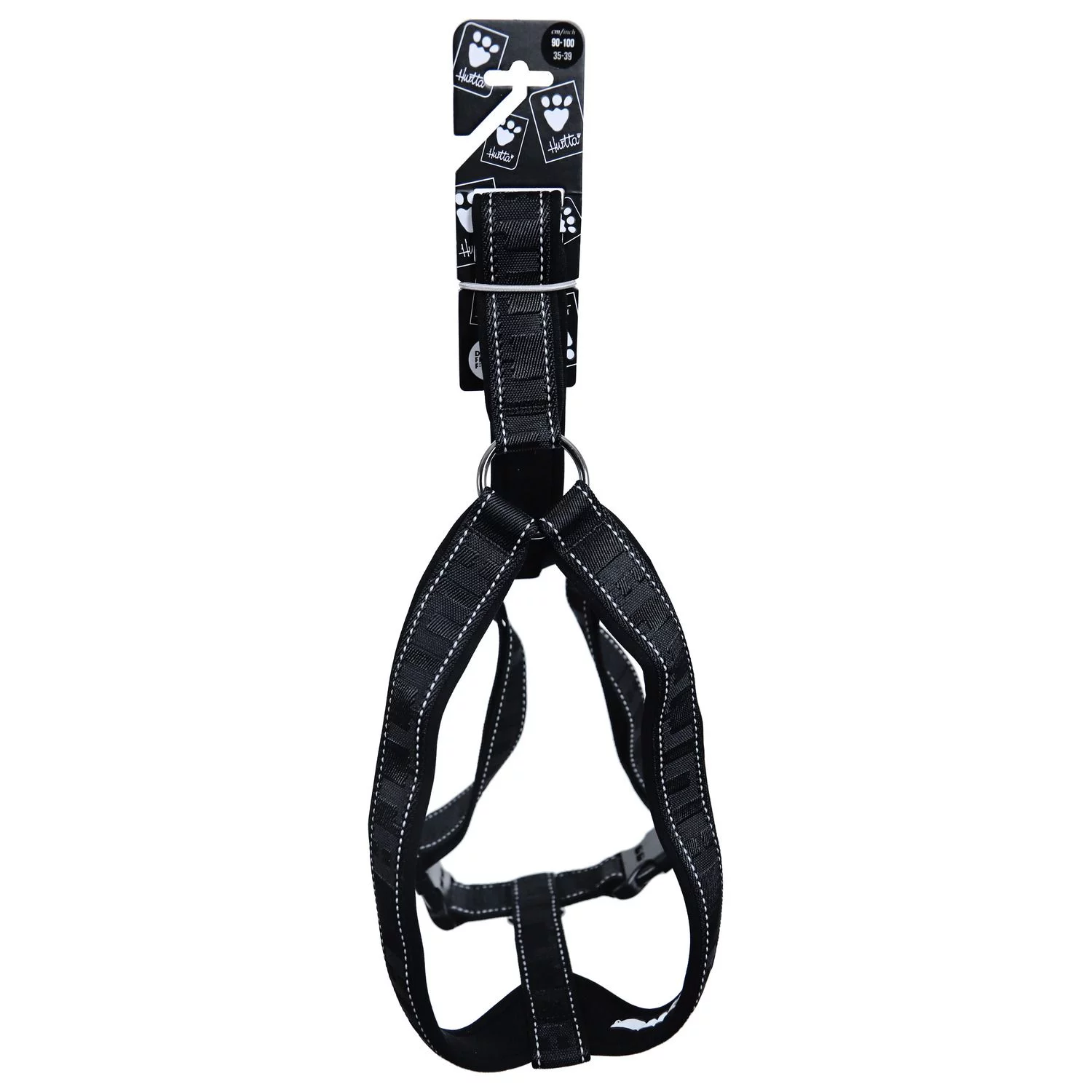 Hurtta Padded Tuig Y-Model Zwart - Hondenharnas - Afbeelding 3