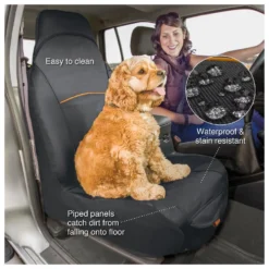 Kurgo Co-Pilot Seat Cover - Hondenautoaccessoire - Zwart
