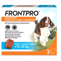 Frontpro Hond - Anti Vlooien En Tekenmiddel - >10-25 Kg Large