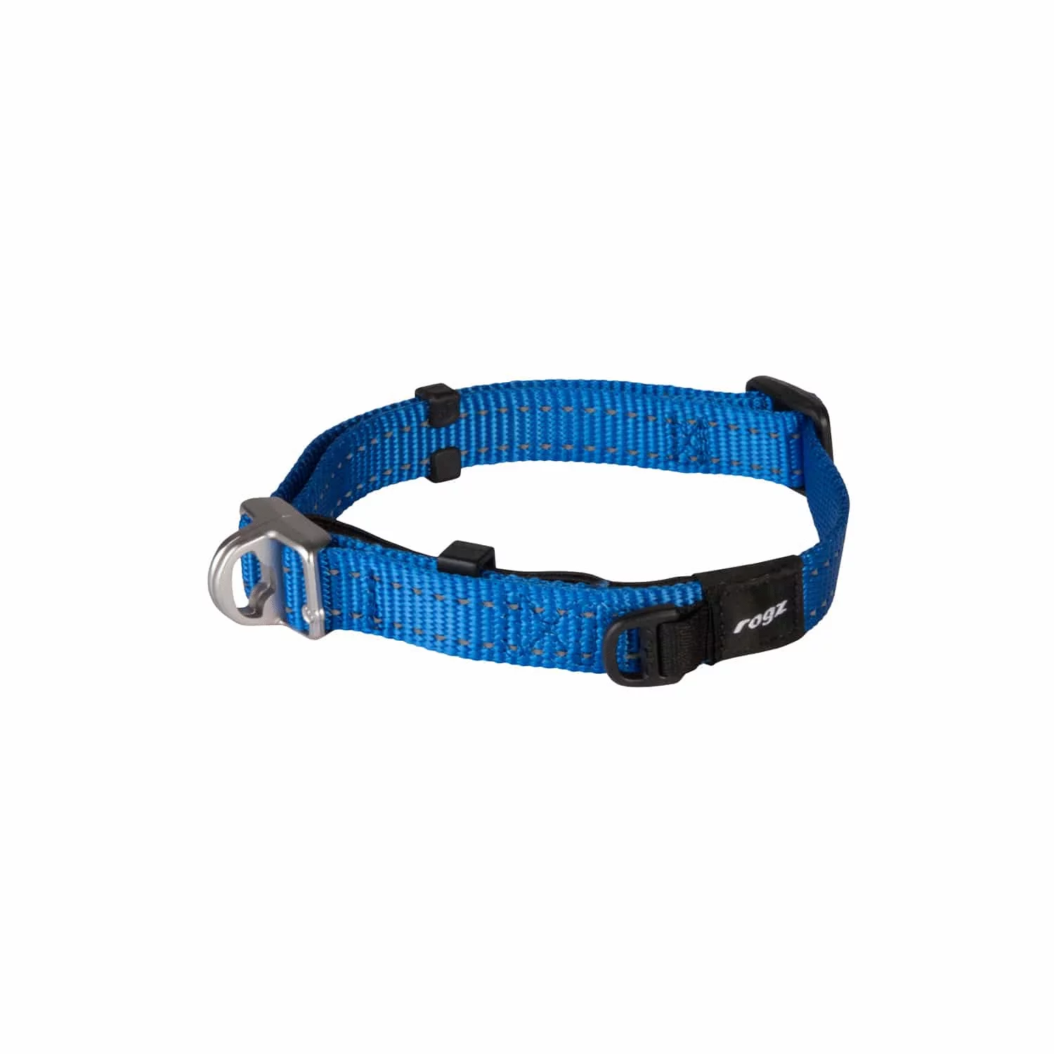 Rogz Utility Safety Halsband Blauw - Hondenhalsband