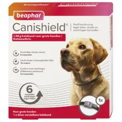 Beaphar Canishield Parasietenband Hond - Anti Vlooien En Tekenmiddel - Per Stuk Groot