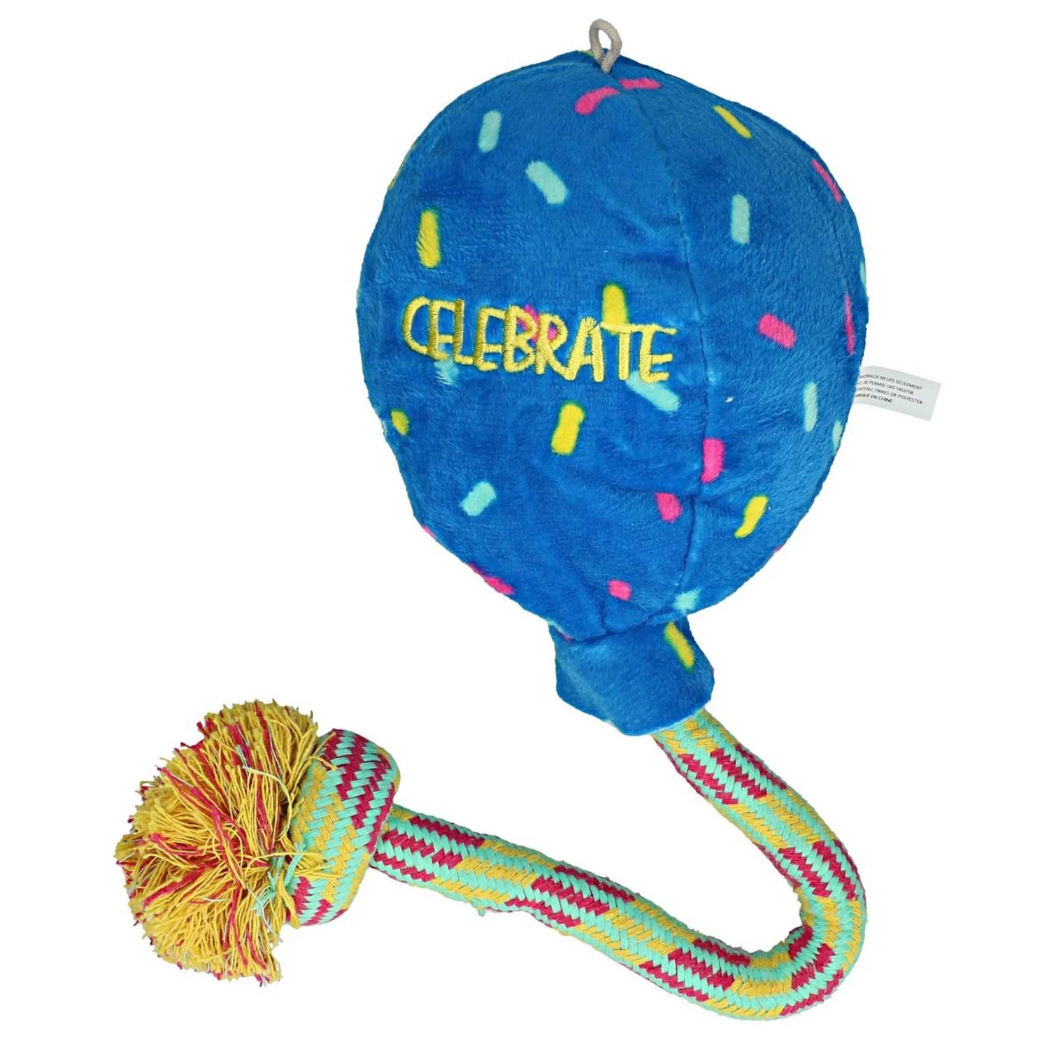 Kong Birthday Balloon - Hondenspeelgoed - Blauw Large - Afbeelding 2