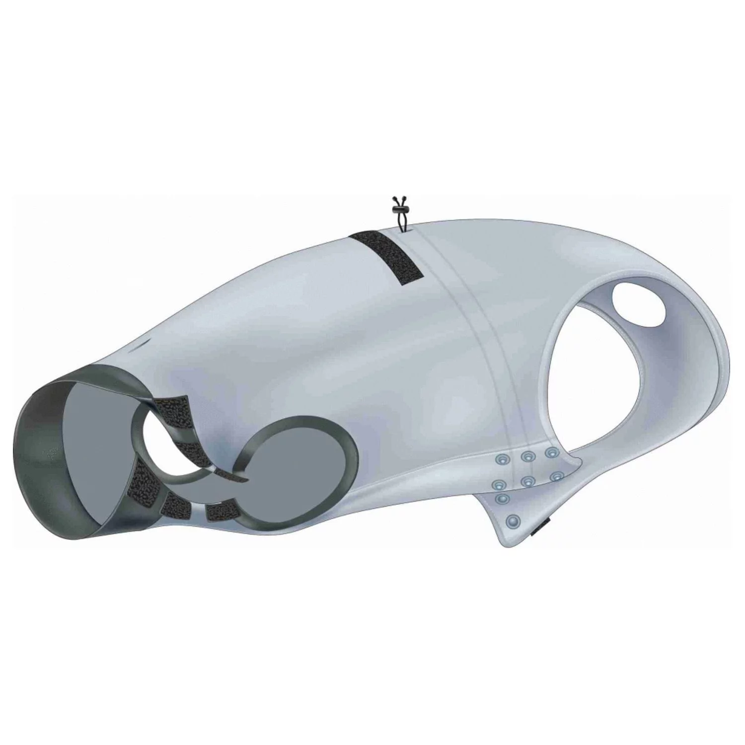 Trixie Operatie-Hesje - Hondenhulpmiddelen - 35 Cm Grijs S - Afbeelding 2