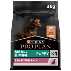 Pro Plan Dog Puppy Small & Mini Breed Sensitive Skin - Hondenvoer - Zalm 3 Kg