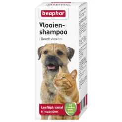 Beaphar Vlooienshampoo Hond/Kat - Anti Vlooienmiddel - 100 Ml