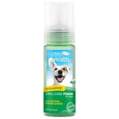 Tropiclean Fresh Breath Oral Care Foam - Gebitsverzorging - Mint 133 Ml Foam