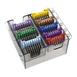 Moser Opzetkammen Metaal 1170-1885 - Tondeuse - 8 Stuks