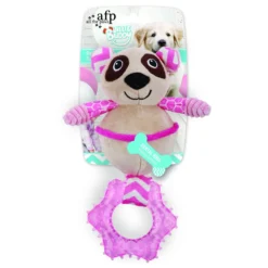 All For Paws Little Buddy Goofy Panda - Hondenspeelgoed - 25x16x9 Cm Roze