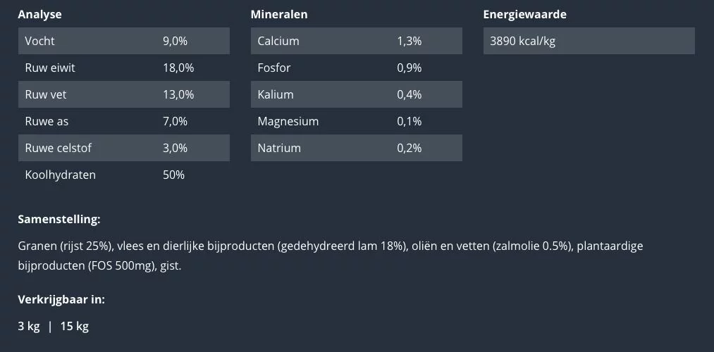 Prins Procare Adult Lam&Rijst - Hondenvoer - Afbeelding 4