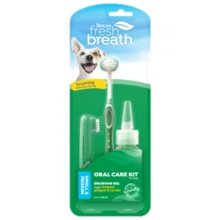 Tropiclean Fresh Breath Oral Gel Kit Small Dogs - Gebitsverzorging - 59 Ml 15 G