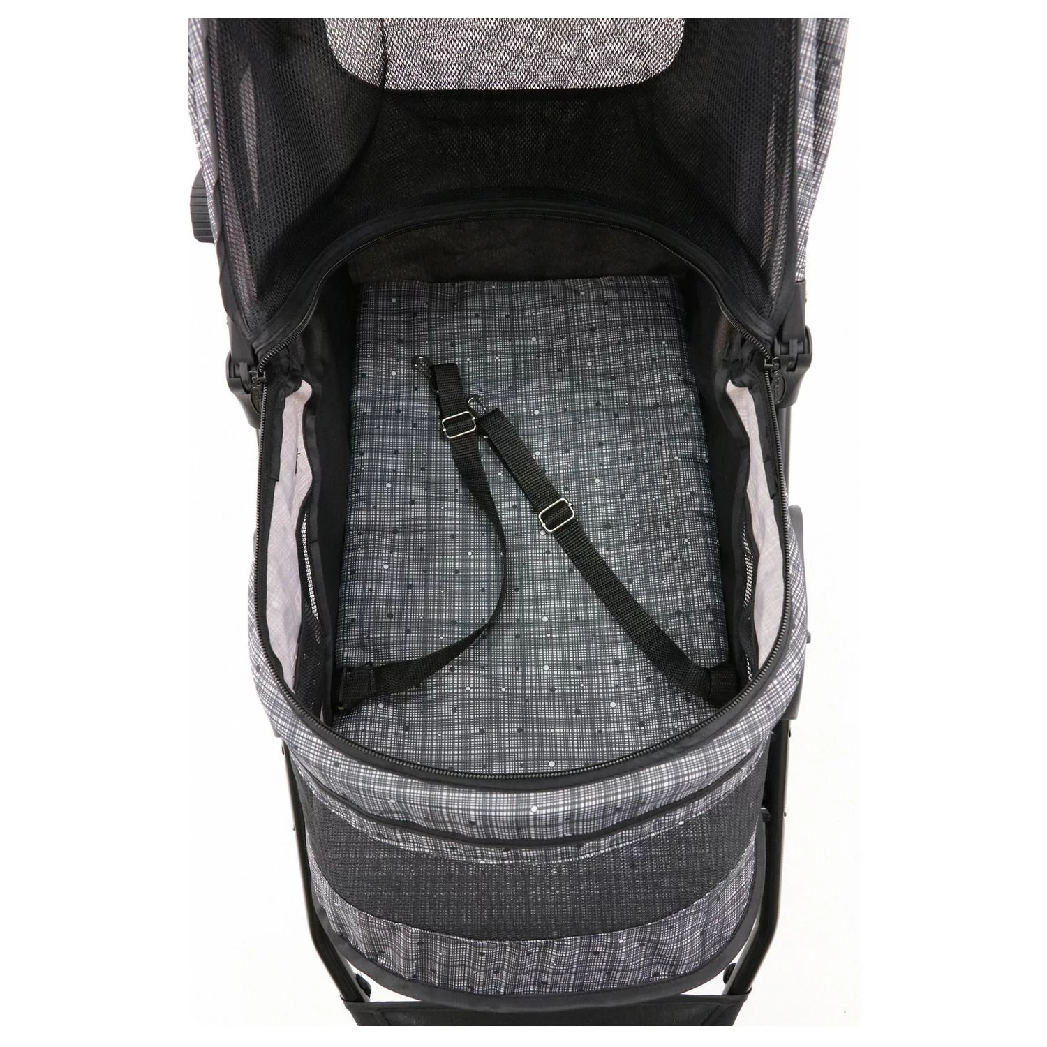 Innopet Hondenbuggy Avenue Blended - Hondentrolley - 97x44x97 Cm Grijs - Afbeelding 5