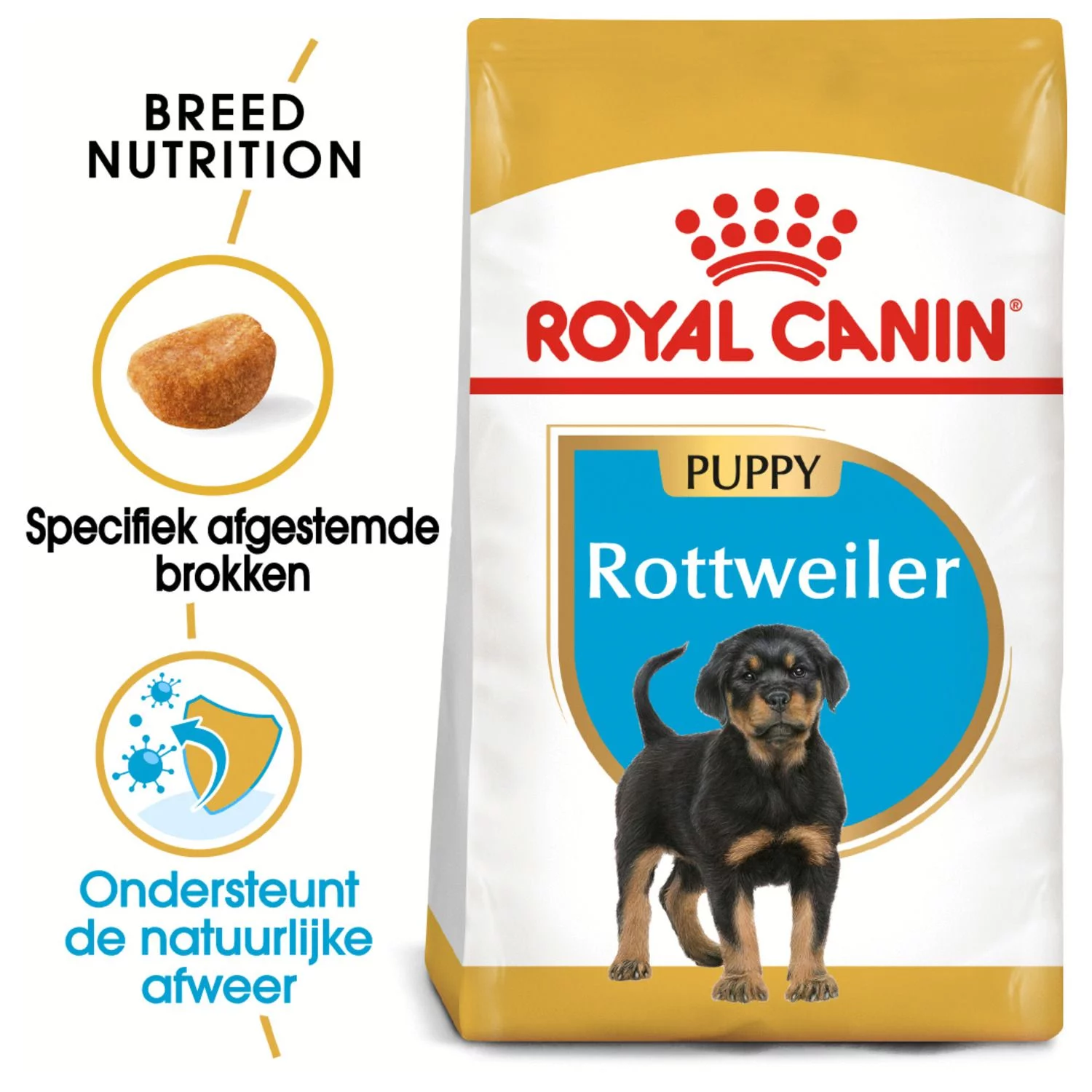 Royal Canin Rottweiler - Puppy-Hondenvoer - 12 Kg - Afbeelding 2