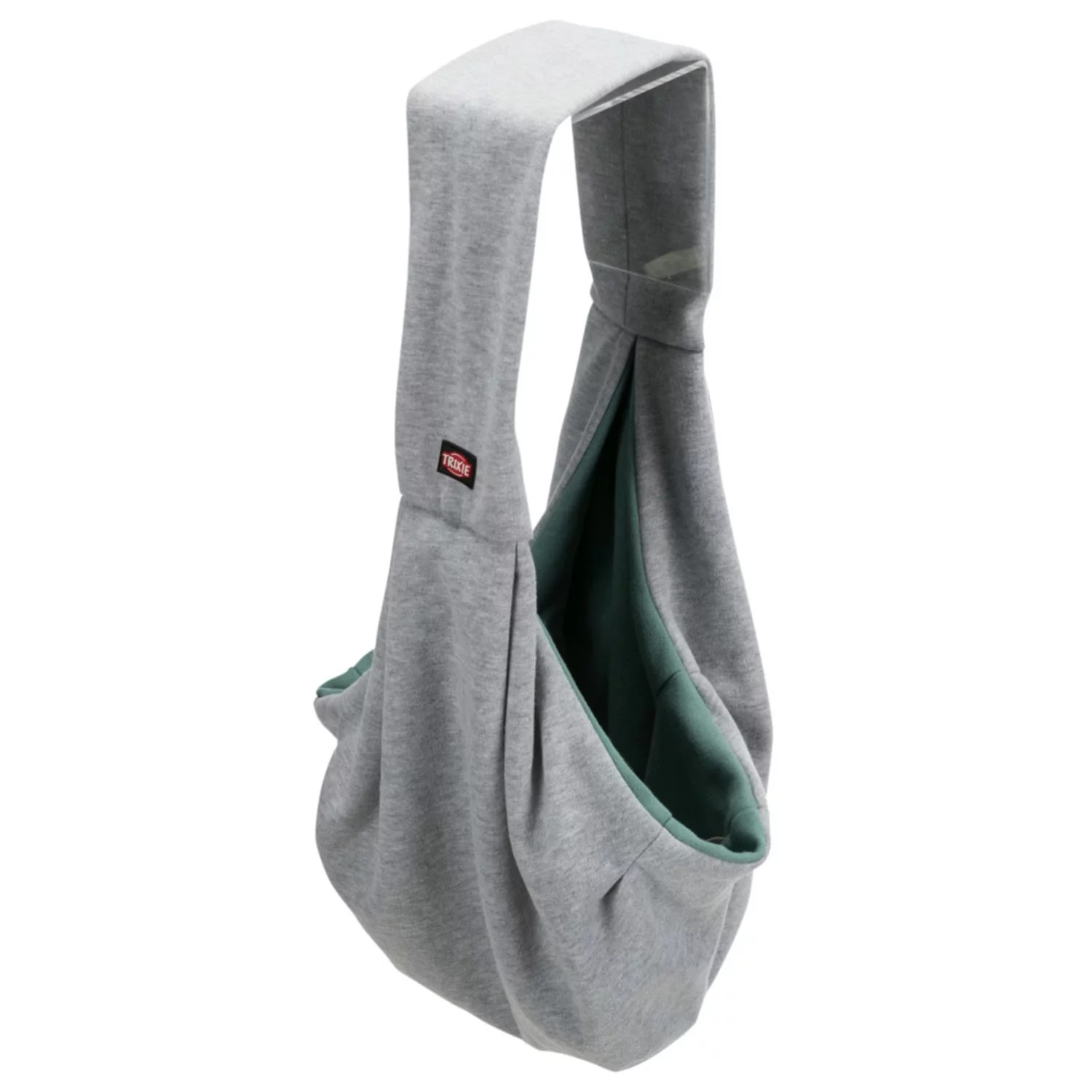 Trixie Junior Buikdrager - Hondendraagtas - 22x20x60 Cm Lichtgrijs Mintgroen - Afbeelding 2