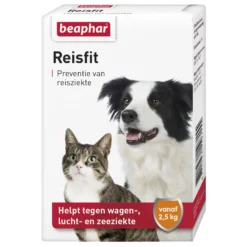 Beaphar Reisfittablet - Anti Stressmiddel - 10 Stuks