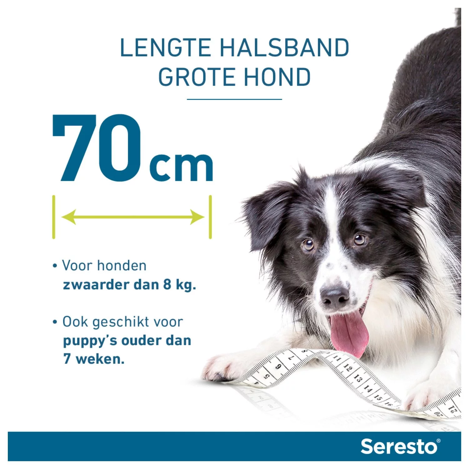 Seresto Teken- En Vlooienband Large - Anti Tekenmiddel - Afbeelding 6