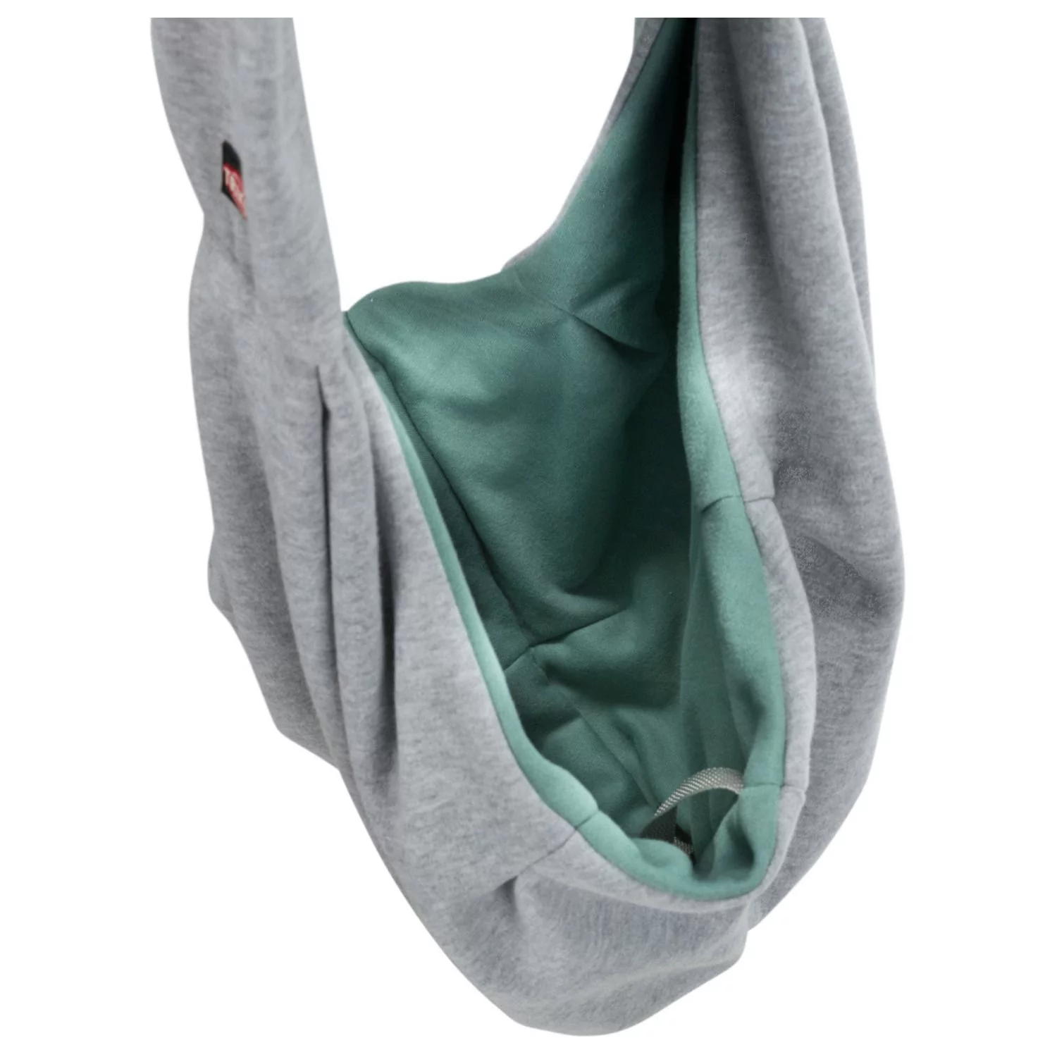 Trixie Junior Buikdrager - Hondendraagtas - 22x20x60 Cm Lichtgrijs Mintgroen - Afbeelding 4