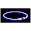 Trixie Usb Flash Lichtgevende Band Ø 8 Mm Blauw - Hondenveiligheidslampje