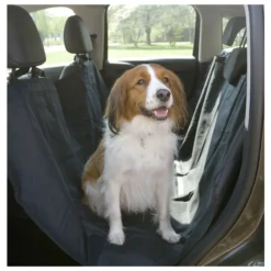 Adori Autobeschermingsdeken Met Rits - Hondenautoaccessoire - 145x150 Cm Zwart