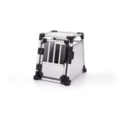 Trixie Vervoersbox Auto Lichtgrijs - Autohondenbench