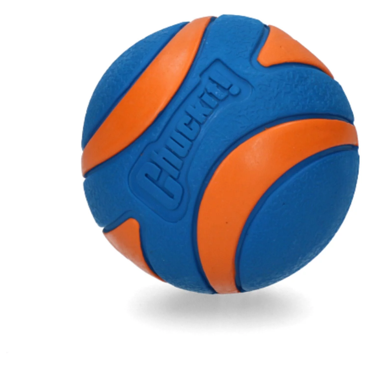 Chuckit! Chuckit Ultra Squeaker Ball - Hondenspeelgoed - Ø 9 Cm Blauw Oranje - Afbeelding 2