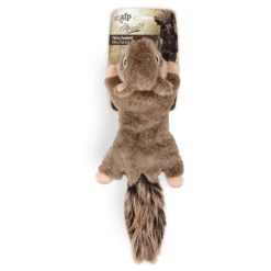 All For Paws Eekhoorn - Hondenspeelgoed - 42x16x9 Cm Bruin