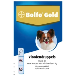 Bolfo Gold Hond 40 - Anti Vlooienmiddel