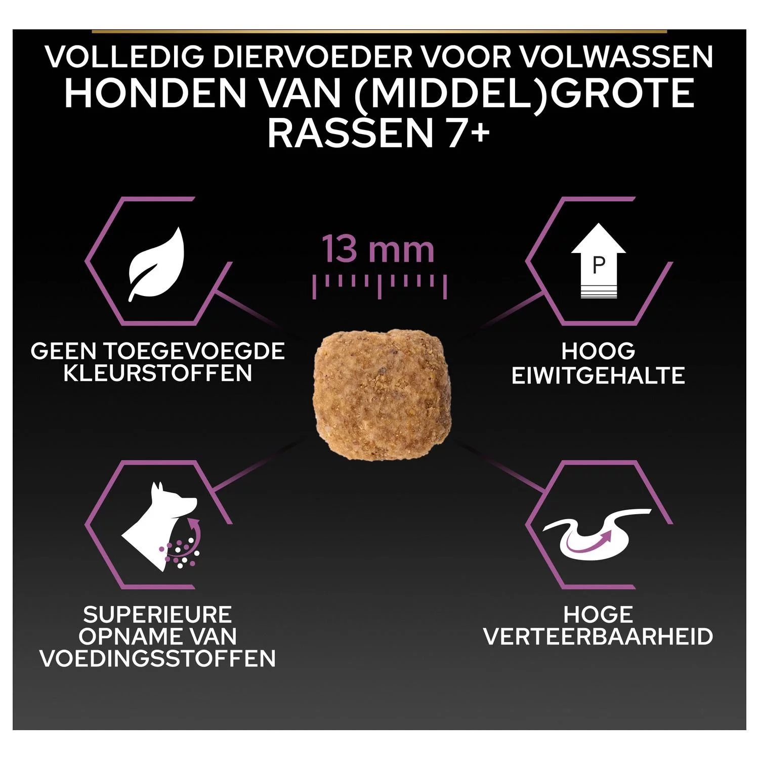 Pro Plan Dog Adult Senior Medium Large - Hondenvoer - Kip 3 Kg - Afbeelding 9