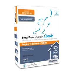 Flea Free Spot-On Combo Hond Xlarge - Anti Vlooien En Tekenmiddel