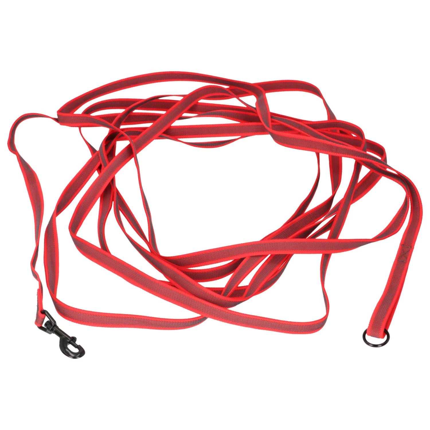 Adori Nylon Anti-Sliplijn Met Handvat - Hondenriem - 10mx2.0 Cm Rood L - Afbeelding 2