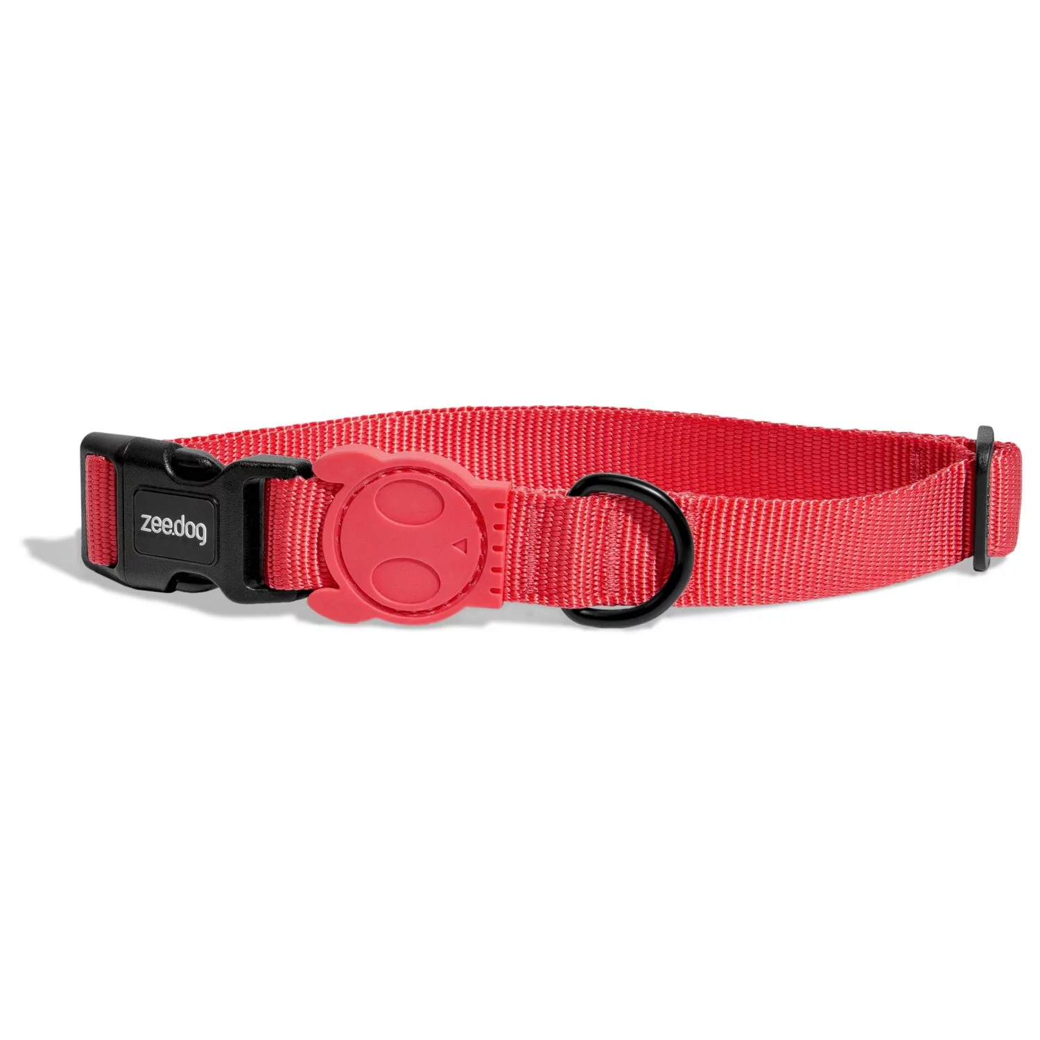 Zee.Dog Halsband Neon Coral Coral - Hondenhalsband