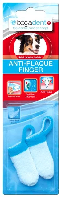 Bogadent Dental Antiplaque Finger Adult - Gebitsverzorging - 2 Stuks