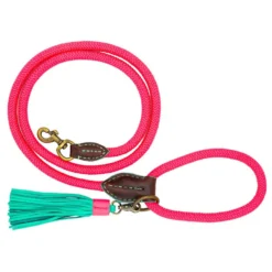 Dwam Looplijn Sugarbabe Touw Roze - Hondenriem