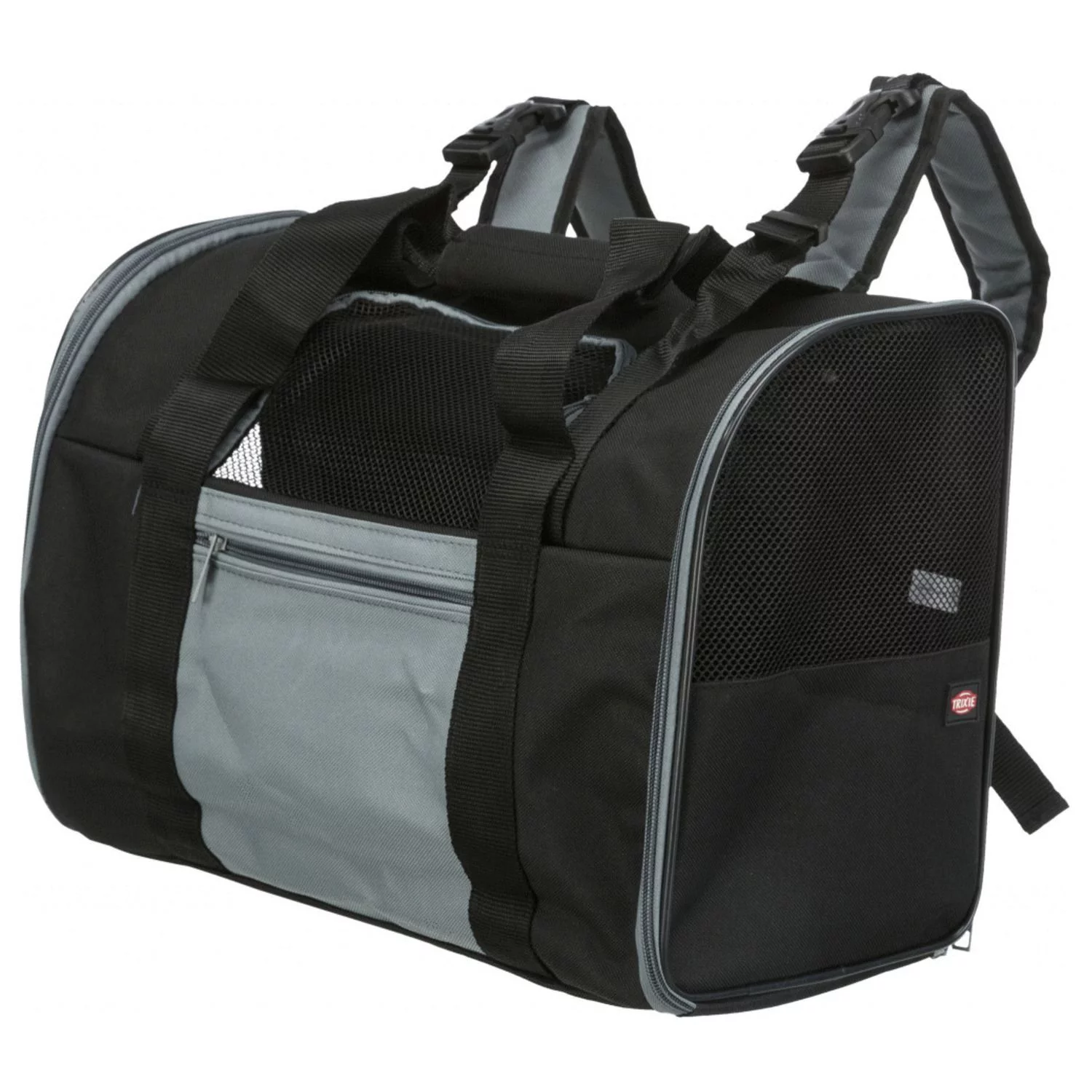 Trixie Rugtas Connor - Hondendraagtas - 42x29x21 Cm Zwart Blauw