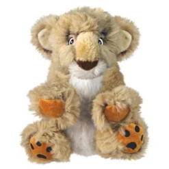 Kong Comfort Kiddos Lion - Hondenspeelgoed - Bruin Large
