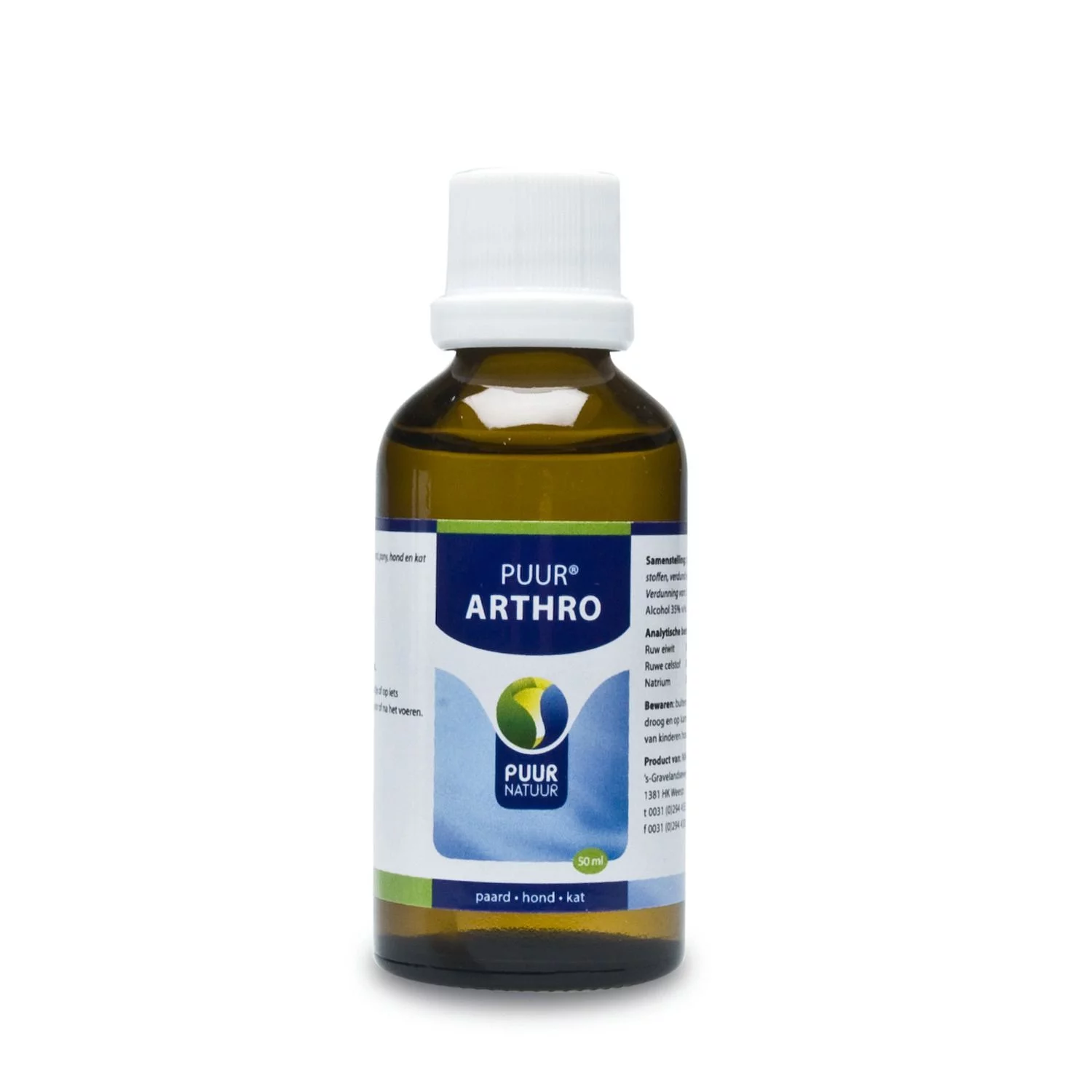 Puur Natuur Arthro - Voedingssupplement - Gewrichten - Spieren - 50 Ml - Afbeelding 2