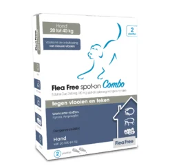 Flea Free Spot-On Combo Hond Large - Anti Vlooien En Tekenmiddel