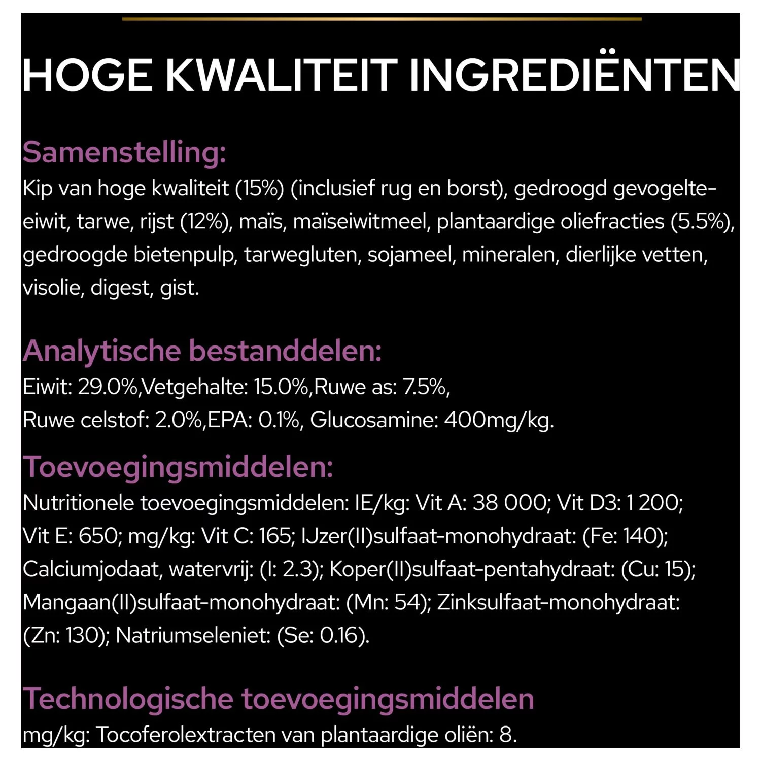 Pro Plan Dog Senior Small & Mini Breed - Hondenvoer - Kip 3 Kg - Afbeelding 8