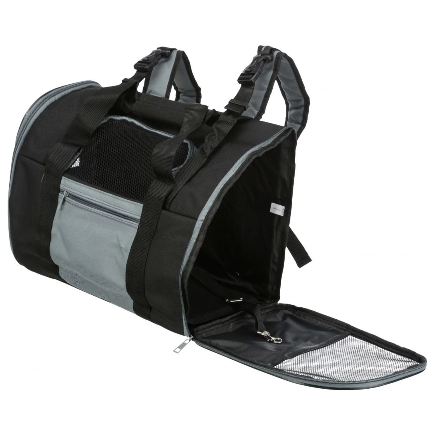 Trixie Rugtas Connor - Hondendraagtas - 42x29x21 Cm Zwart Blauw - Afbeelding 2