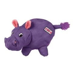 Kong Phatz Hippo - Hondenspeelgoed - Paars Medium