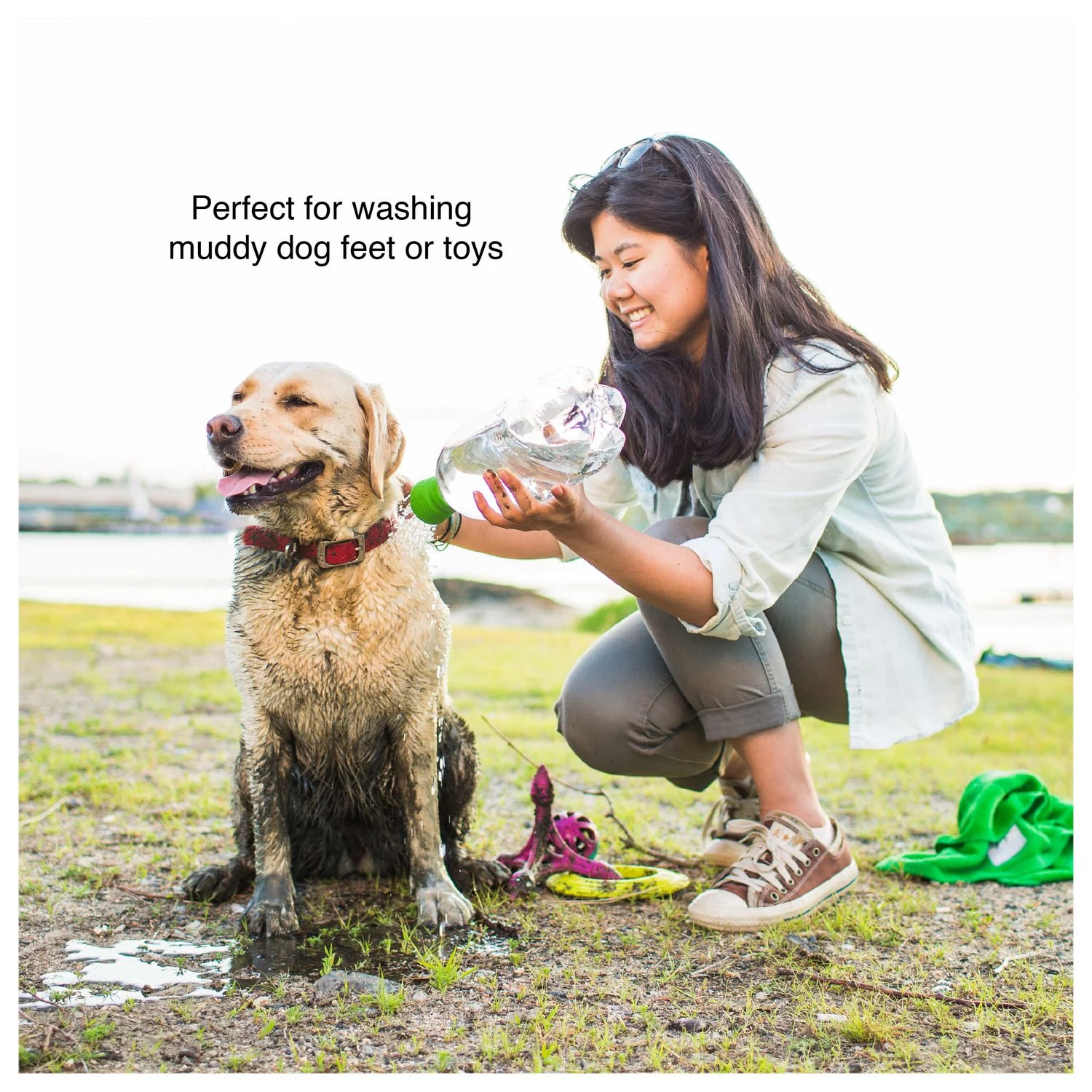 Kurgo Mud Dog Shower - Hondendouche - Groen - Afbeelding 9