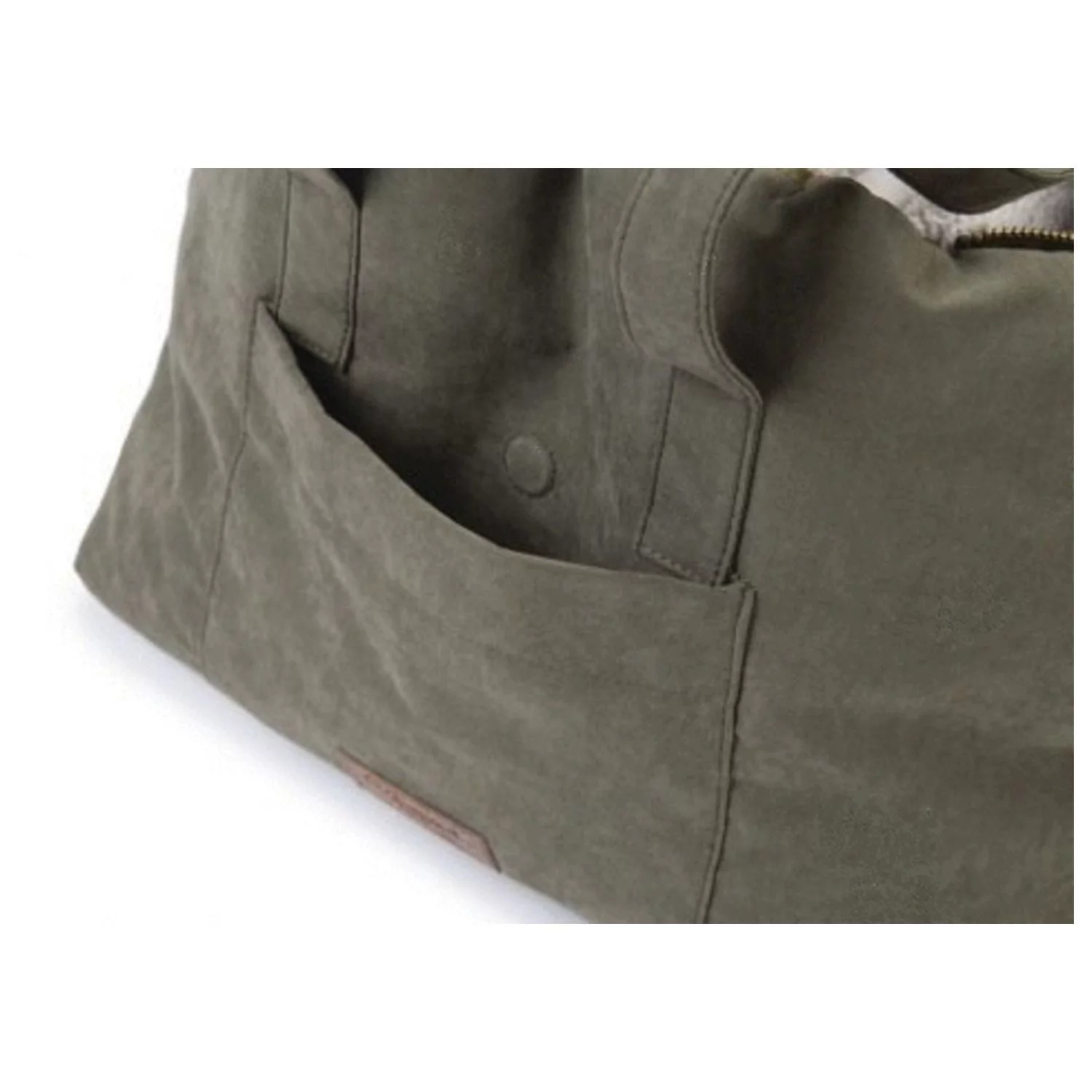 Designed By Lotte Draagtas Bundu - Kattenvervoersbox - 40x20x28 Cm Groen - Afbeelding 3