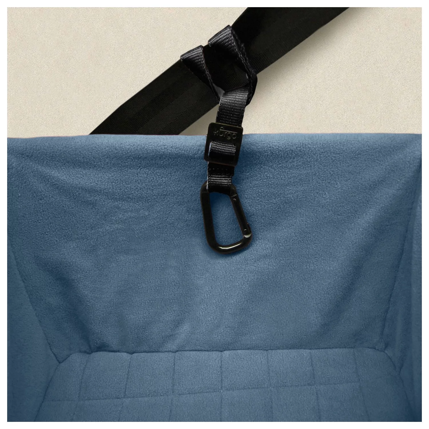 Kurgo Rover Booster Seat - Hondenautoaccessoire - Zwart Beige Tot 13.6 Kg - Afbeelding 4