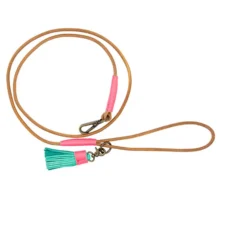 Dwam Puppy Looplijn Dushi - Hondenriem - 135x0.7 Cm Bruin