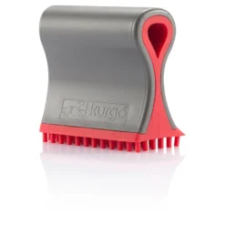 Kurgo Shed Sweeper - Hondenvachtborstel - Grijs Rood