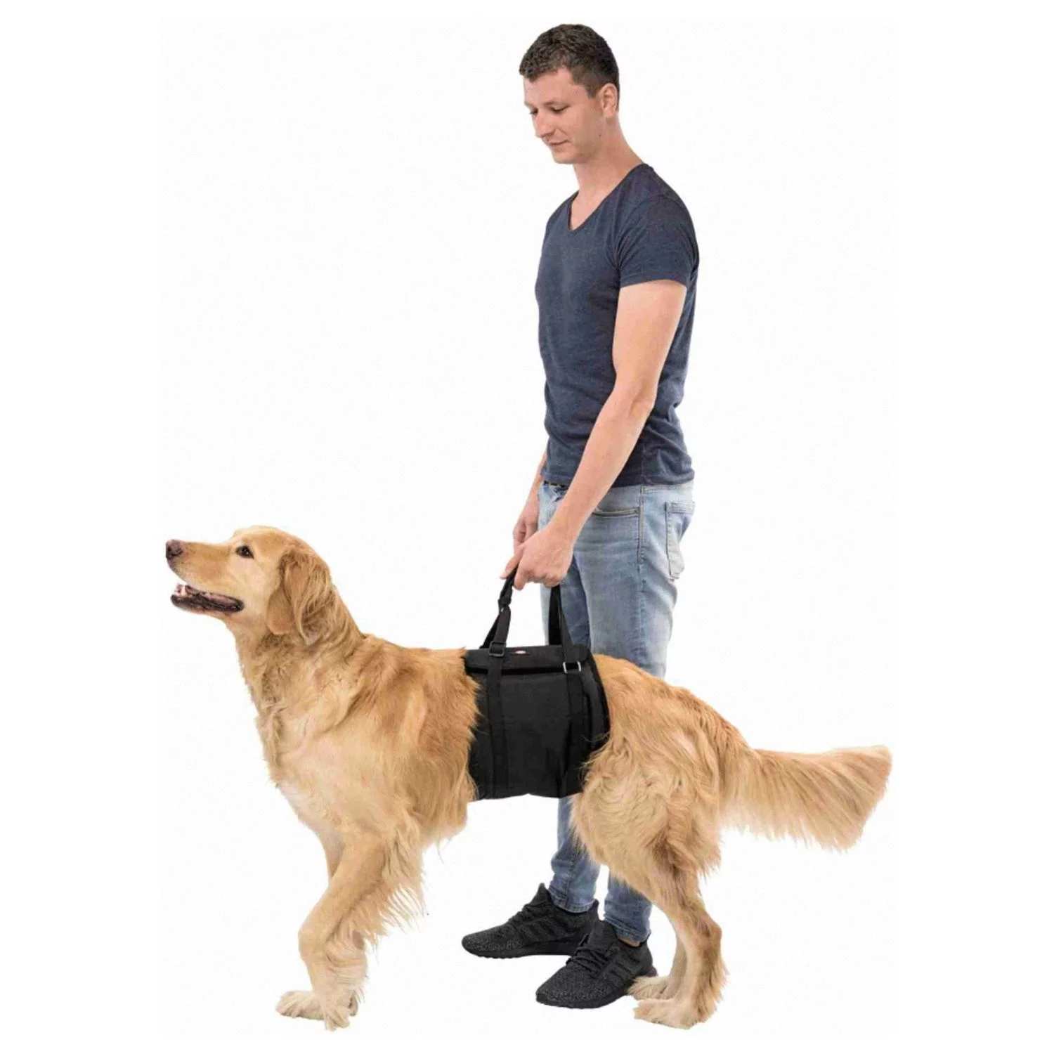 Trixie Tilhulp - Hondenhulpmiddelen - 75-90 Cm Zwart L-Xl - Afbeelding 2