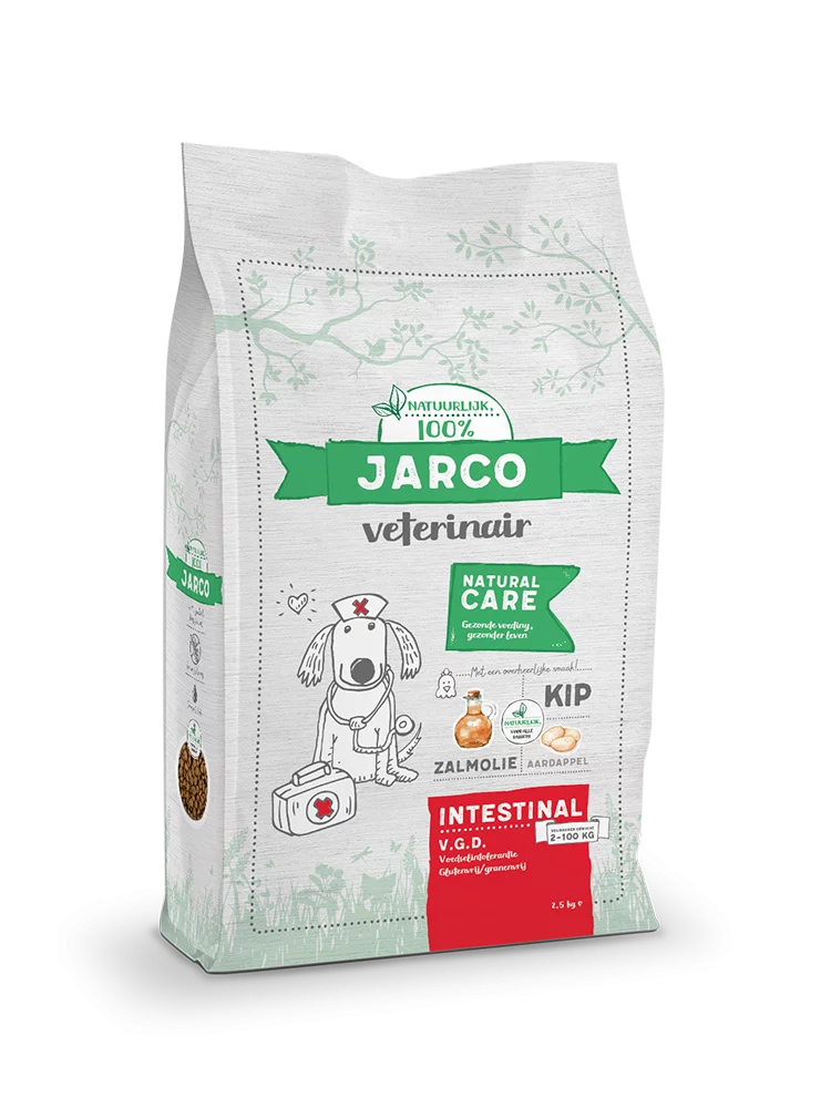 Jarco Dog Veterinair Intestinal Vgd - Hondenvoer - Kip 2.5 Kg